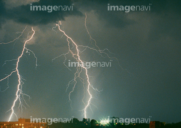 自然 風景 気象 天気 雷 の画像素材 写真素材ならイメージナビ