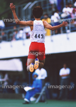 走り幅跳び の画像素材 陸上競技 スポーツの写真素材ならイメージナビ