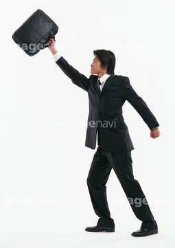 男 スーツ 横顔 全身 手を上げる の画像素材 ビジネス イラスト Cgの写真素材ならイメージナビ