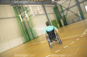 車いすバスケットボール の画像素材 球技 スポーツの写真素材ならイメージナビ