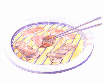食肉のイラスト特集 焼き肉 イラスト の画像素材 食べ物 飲み物 イラスト Cgのイラスト素材ならイメージナビ