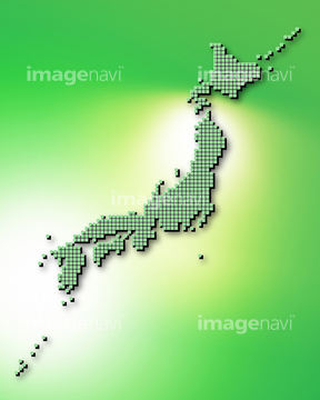 地図 日本列島 シンプル の画像素材 ライフスタイル イラスト Cgの地図素材ならイメージナビ