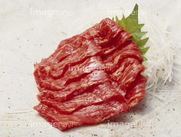 馬刺し の画像素材 料理 食事 ライフスタイルの写真素材ならイメージナビ