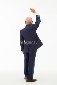 男 スーツ 後ろ姿 手 片手 の画像素材 ビジネスシーン ビジネスの写真素材ならイメージナビ