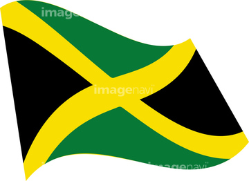 ジャマイカ国旗 の画像素材 イラスト Cgの写真素材ならイメージナビ