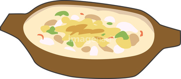 皿 グラタン皿 イラスト の画像素材 食べ物 飲み物 イラスト Cgのイラスト素材ならイメージナビ