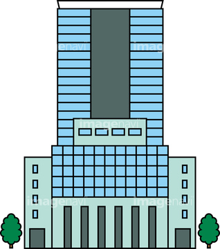 クリップアート ビル 高層ビル 大きい の画像素材 テーマ イラスト Cgの写真素材ならイメージナビ