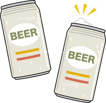 ビール ビール缶 イラスト の画像素材 食べ物 飲み物 イラスト Cgのイラスト素材ならイメージナビ