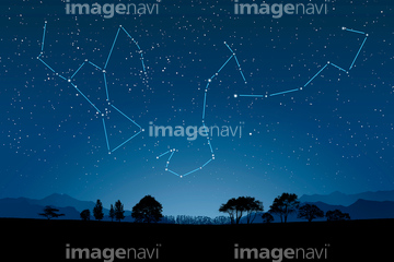 星座 オリオン座 ロイヤリティフリー の画像素材 宇宙 自然 風景の写真素材ならイメージナビ