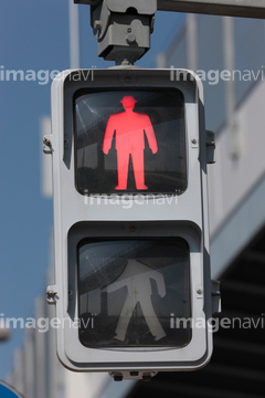歩行者用信号機 の画像素材 交通イメージ 乗り物 交通の写真素材ならイメージナビ