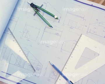 コンパス ビジネス 三角定規 の画像素材 文房具 事務用品 オブジェクトの写真素材ならイメージナビ