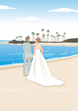 イラスト 結婚式 海 Daj Digital Images の画像素材 ライフスタイル イラスト Cgのイラスト素材ならイメージナビ