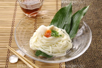 冷やしうどん の画像素材 和食 食べ物の写真素材ならイメージナビ