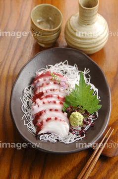 タコ刺し の画像素材 和食 食べ物の写真素材ならイメージナビ