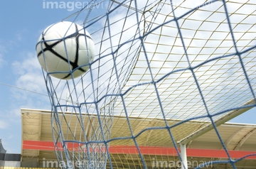 サッカーゴール ふわふわ の画像素材 球技 スポーツの写真素材ならイメージナビ