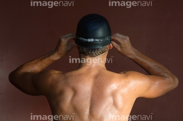 水泳選手 背中 筋肉 の画像素材 写真素材ならイメージナビ