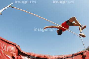 スポーツ 陸上競技 高跳び 幅跳び の画像素材 写真素材ならイメージナビ