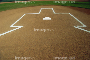 オブジェクト スポーツ用品 野球 ソフトボール用品 茶色 バッターボックス の画像素材 写真素材ならイメージナビ