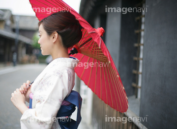 着物 横顔 の画像素材 住宅 インテリアの写真素材ならイメージナビ