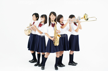 吹奏楽 の画像素材 日本人 人物の写真素材ならイメージナビ