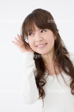 女性 顔 日本人 正面 耳 かわいい の画像素材 日本人 人物の写真素材ならイメージナビ
