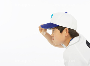キャップ 帽子 横顔 野球帽 の画像素材 年齢 人物の写真素材ならイメージナビ