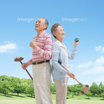 ゴルフ ガッツポーズ の画像素材 球技 スポーツの写真素材ならイメージナビ