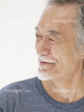 男性 ひげ 60代 の画像素材 年齢 人物の写真素材ならイメージナビ