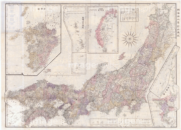 日本地図 の画像素材 古地図 地図 衛星写真の地図素材ならイメージナビ