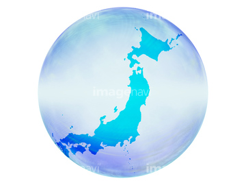 日本地図 イラスト 立体 ロイヤリティフリー の画像素材 デザインパーツ イラスト Cgの地図素材ならイメージナビ