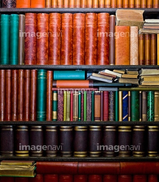 オブジェクト 文房具 事務用品 本 ハードカバー 背表紙 多い の画像素材 写真素材ならイメージナビ