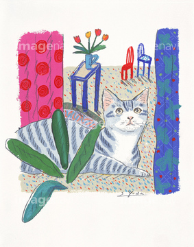 ネコ イラスト の画像素材 イラスト素材ならイメージナビ