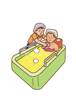 医療 福祉向け 福祉 介護イメージ イラスト入浴 イラスト の画像素材 医療 イラスト Cgのイラスト素材ならイメージナビ