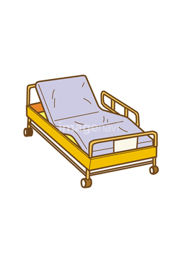 病院 ベッド イラスト 介護ベッド の画像素材 人物 イラスト Cgのイラスト素材ならイメージナビ