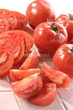 トマト 断面 輪切り 写真 の画像素材 健康食品 美容 健康の写真素材ならイメージナビ