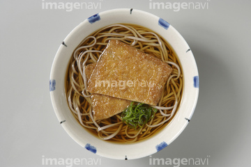 きつねそば の画像素材 和食 食べ物の写真素材ならイメージナビ