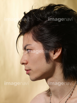男性 髪型 日本人 オールバック の画像素材 写真素材ならイメージナビ