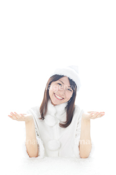 人物 日本人 女性 ジェスチャー 両手を広げる 首を傾げる の画像素材 写真素材ならイメージナビ