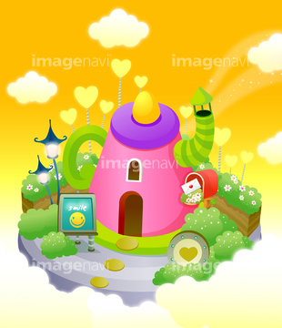 花壇 イラスト 看板 の画像素材 自然 風景 イラスト Cgのイラスト素材ならイメージナビ