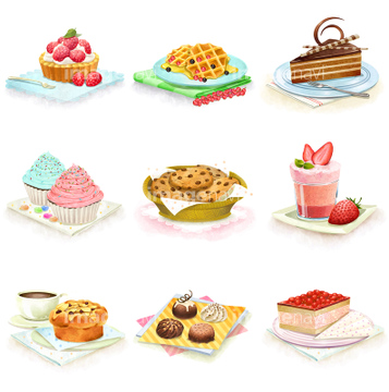食べ物のイラスト 食器 果物 かご 容器 の画像素材 食べ物 飲み物 イラスト Cgのイラスト素材ならイメージナビ