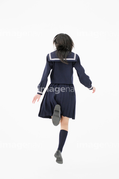 学生服 セーラー服 学生服 の画像素材 人物 イラスト Cgの写真素材ならイメージナビ