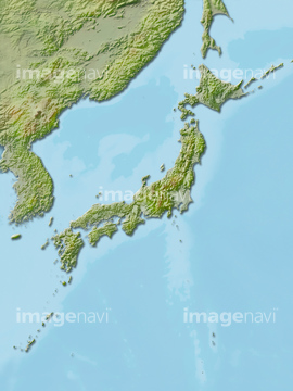 種類別地図 日本全図 太平洋 地図 の画像素材 日本の地図 地図 衛星写真の地図素材ならイメージナビ