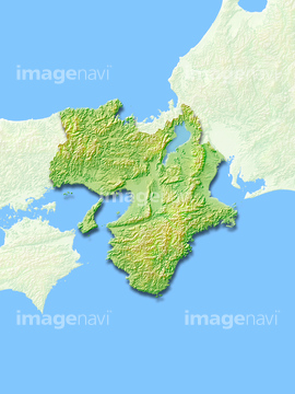 地図 衛星写真 日本の地図 近畿地方 の画像素材 地図素材ならイメージナビ