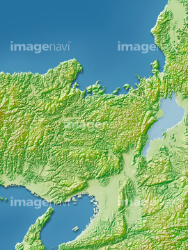 地図 衛星写真 日本の地図 近畿地方 京都府 京都盆地 の画像素材 地図素材ならイメージナビ