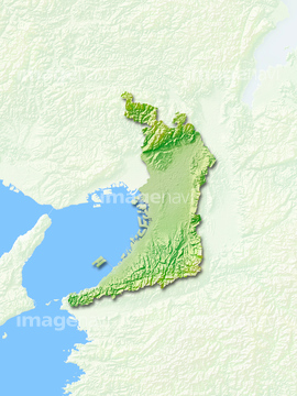 地図 衛星写真 日本の地図 近畿地方 の画像素材 地図素材ならイメージナビ