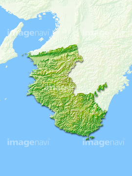 地図 衛星写真 日本の地図 近畿地方 の画像素材 地図素材ならイメージナビ