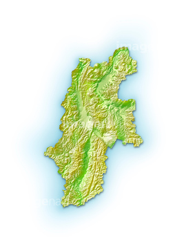 エリア別地図 長野 雄大 地図 の画像素材 日本の地図 地図 衛星写真の地図素材ならイメージナビ
