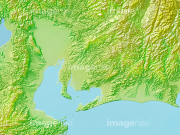 地図 衛星写真 日本の地図 中部地方 平ら 濃尾平野 の画像素材 地図素材ならイメージナビ