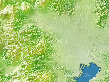 地図 衛星写真 日本の地図 関東地方 関東平野 山 秩父盆地 の画像素材 地図素材ならイメージナビ