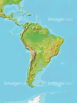 エリア別地図 中南米 地図 の画像素材 世界の地図 地図 衛星写真の地図素材ならイメージナビ